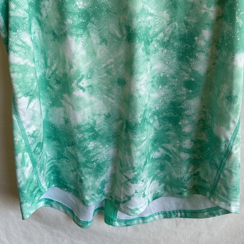 Tek Gear Drytek green and white athletic tank, size M - Picture 3 of 8